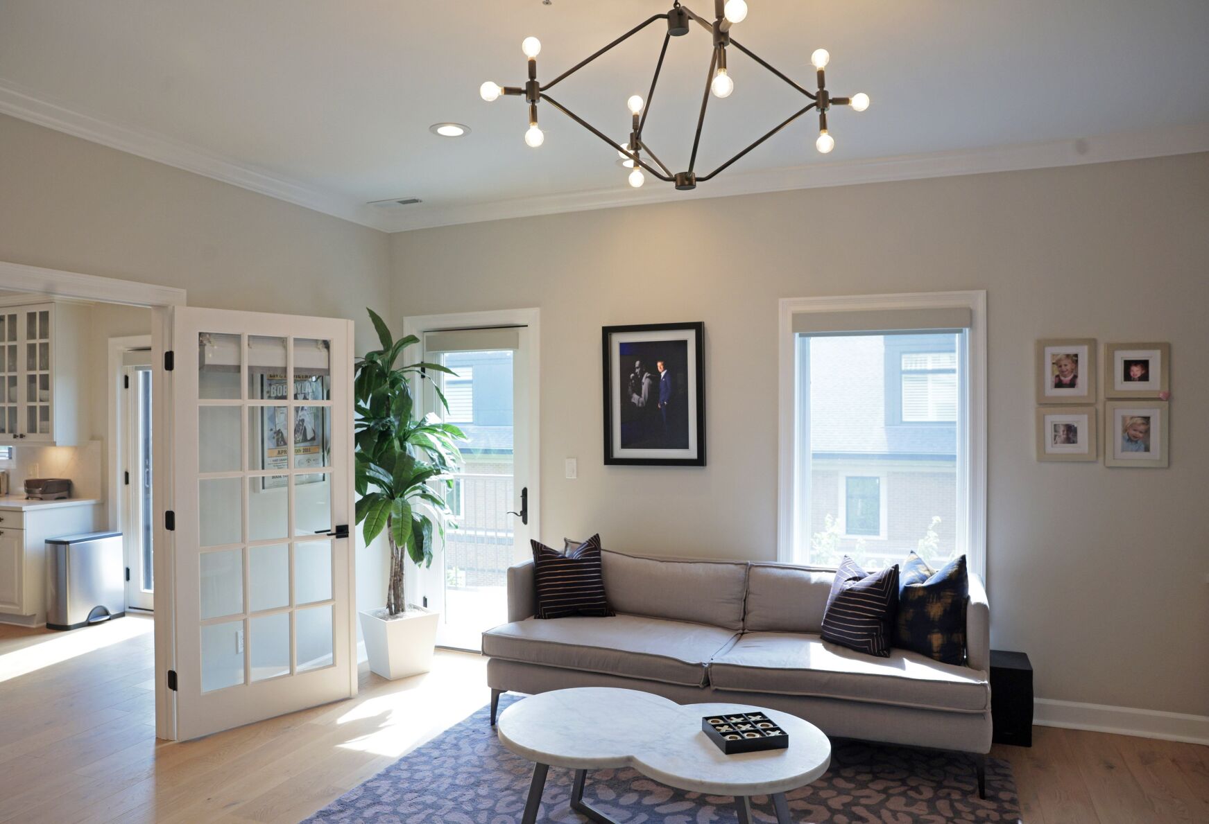 At home with Roel Vestjens and Cheryl Vallely in their Clayton condo